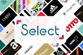 25 Euro Select your Reward-Gutschein